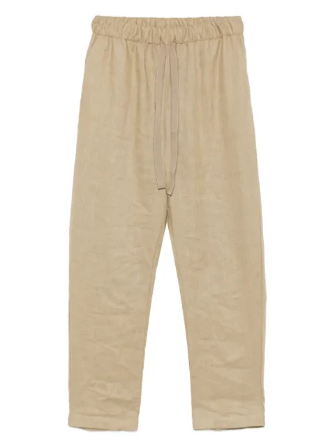 Semicouture pantalones con bolsillos