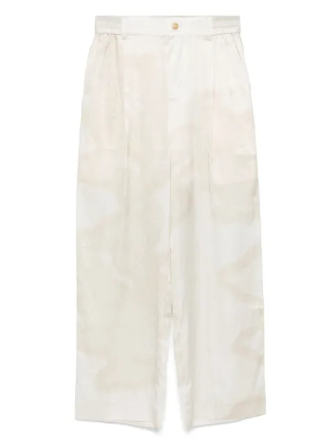 Feng Chen Wang pantalones estampados