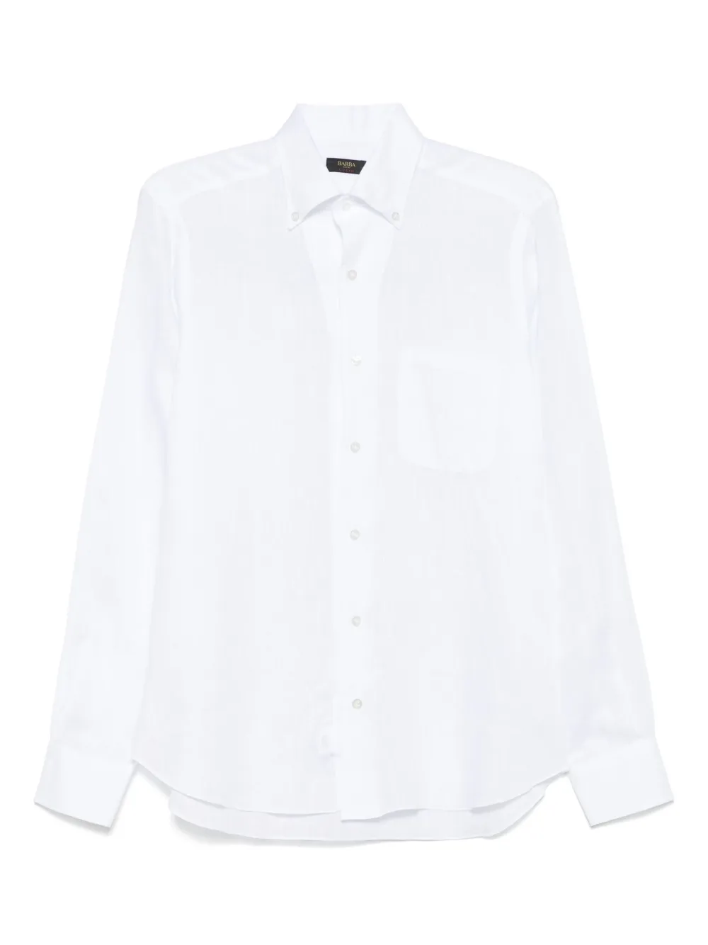 Barba camisa de lino | blanco | Image 1