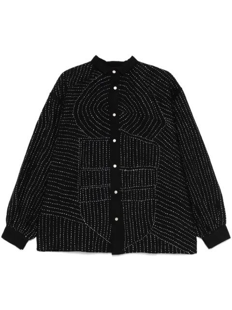 Glass Cypress camisa con bordado