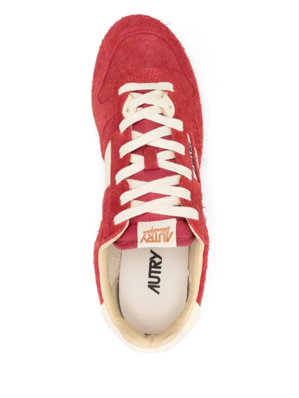 【送料&関税込】Autry Red Windspin Sneakers Autry Windspin Sneakers | Red | FARFETCH