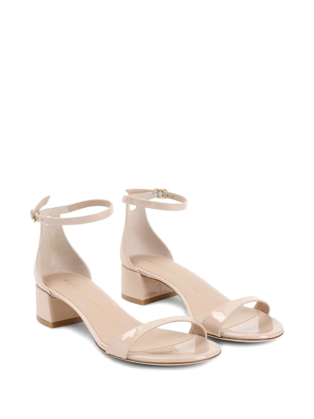 Stuart Weitzman 35mm Nudist sandals Neutrals