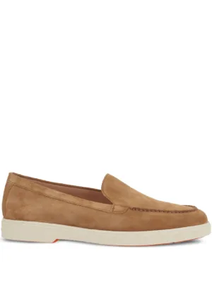Santoni ダブルバックル ローファー | ブルー | FARFETCH JP