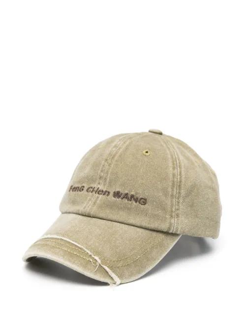 Denim baseball cap - Feng Chen Wang - Modalova
