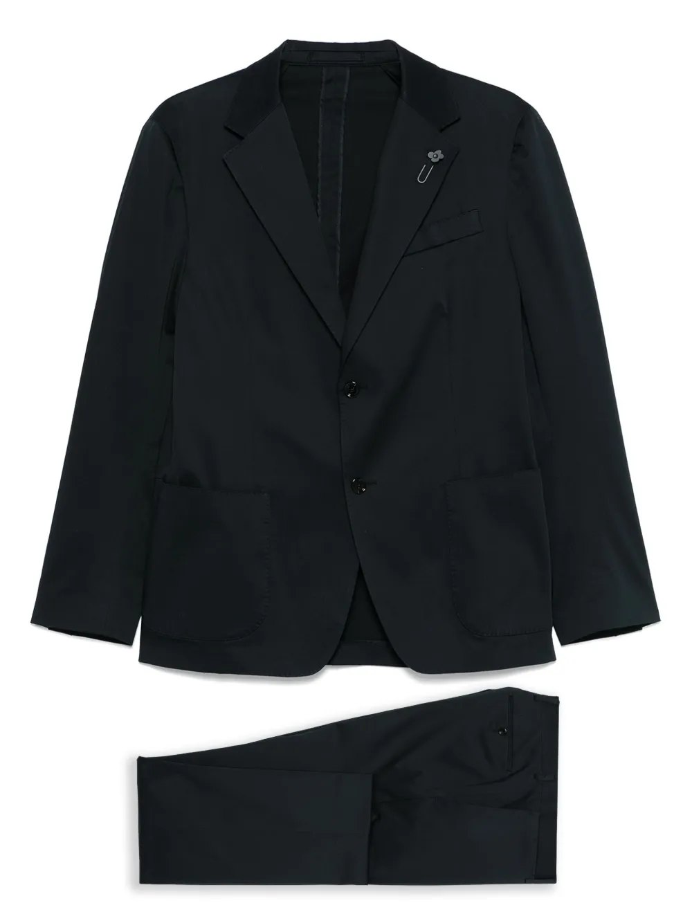 Lardini traje con botones | azul | Image 1