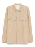 Lardini linen jacket - Neutrals