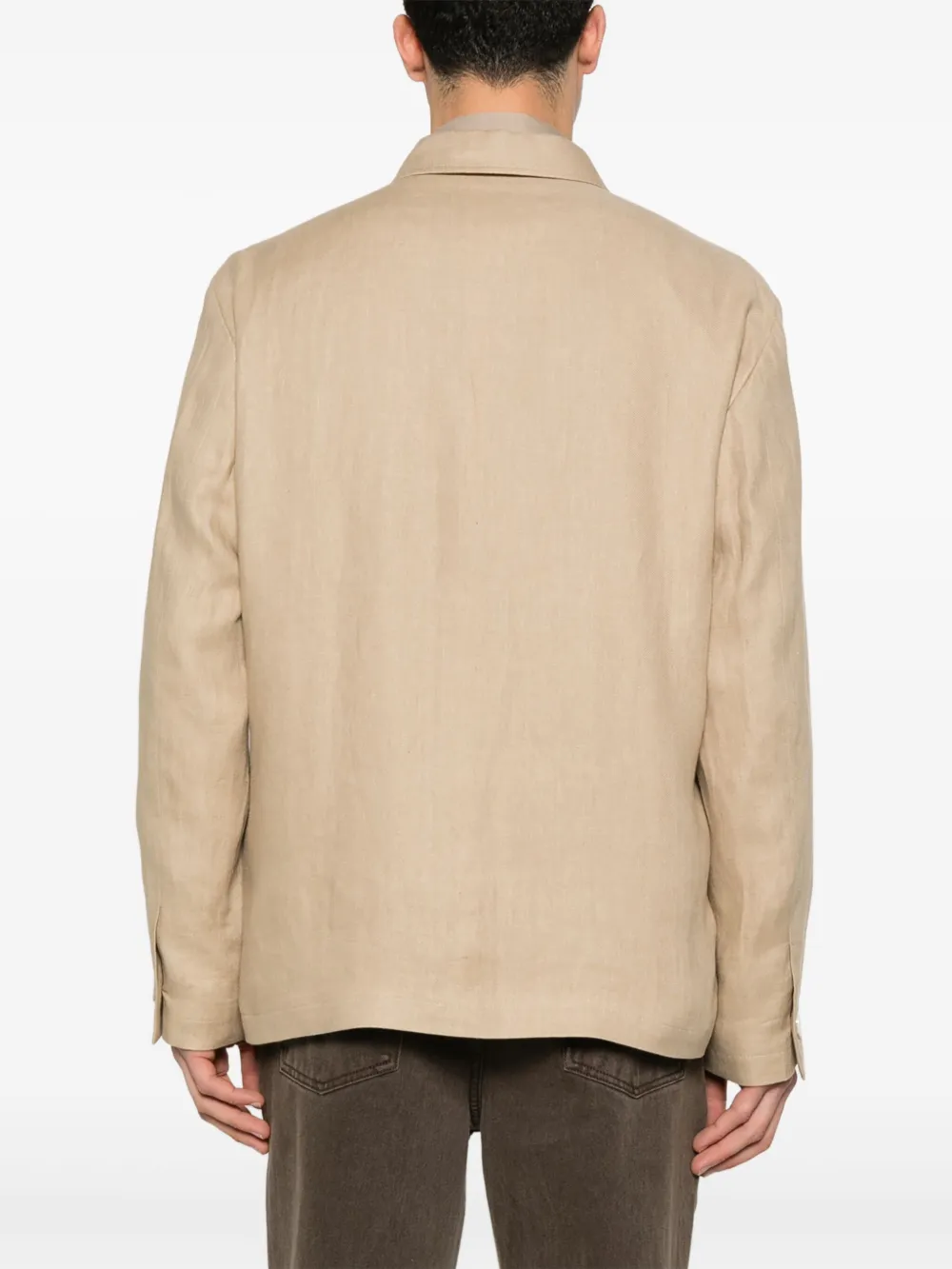 Lardini Linnen jack Beige