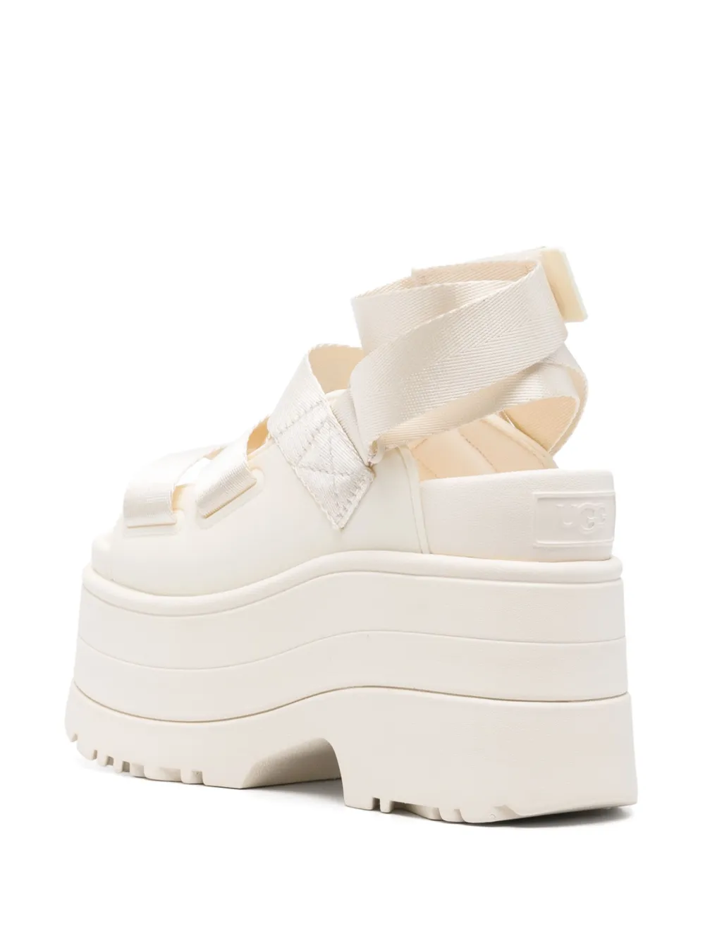 UGG 90mm Goldenrise sandals White