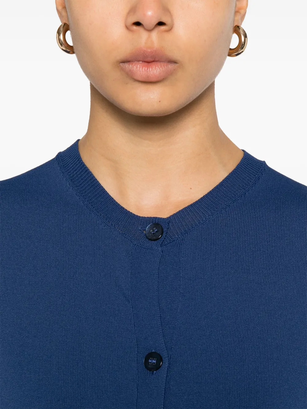 fine-knit T-shirt