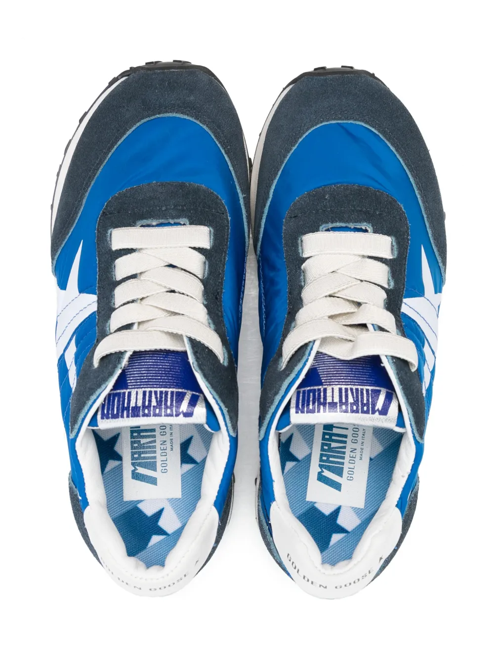 Golden Goose Kids Running Marathon sneakers Blue