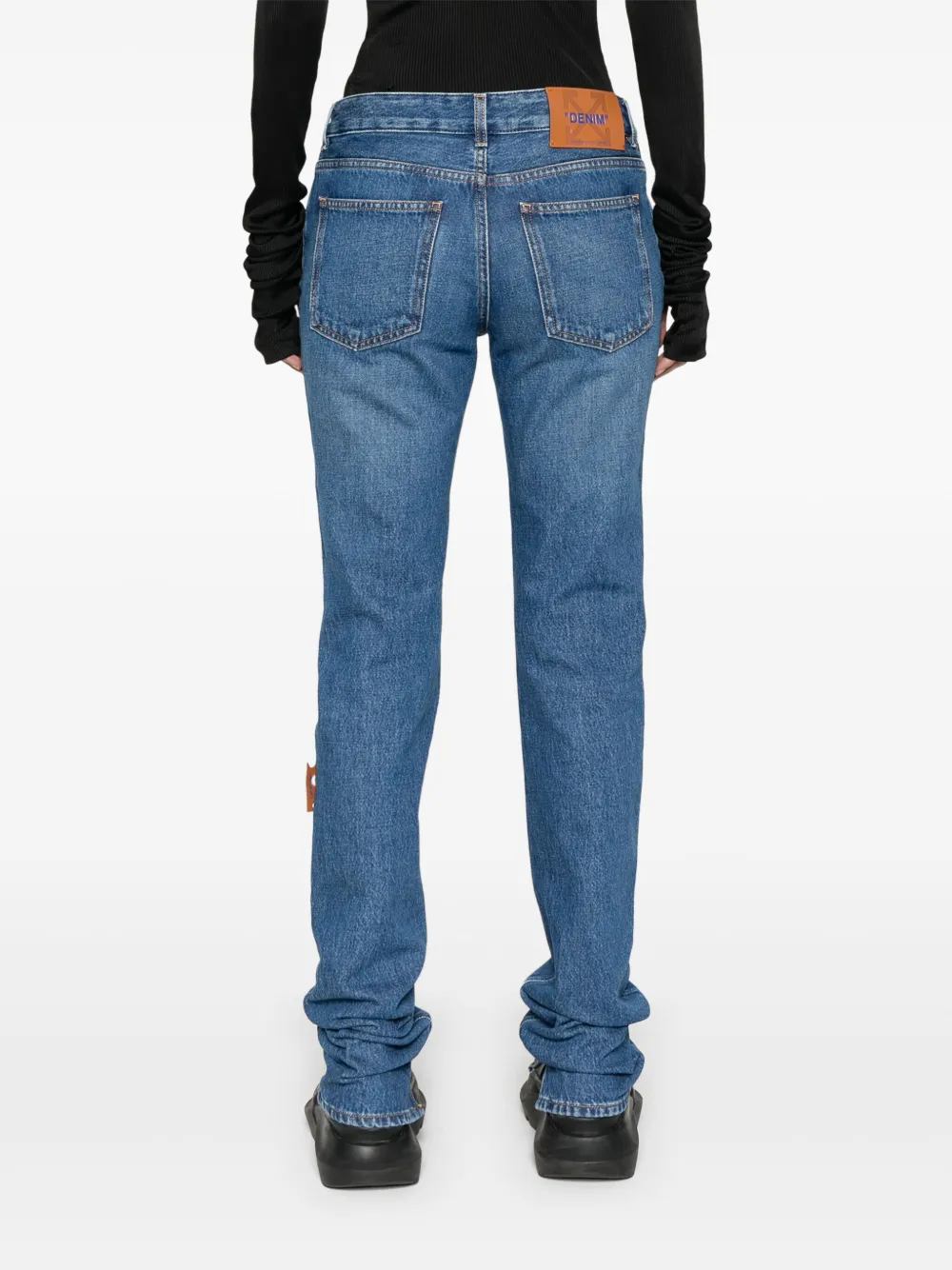 Off-White Britney jeans Blauw