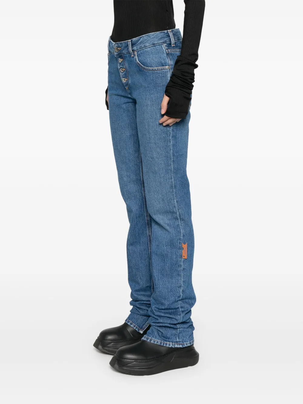 Off-White Britney jeans Blauw