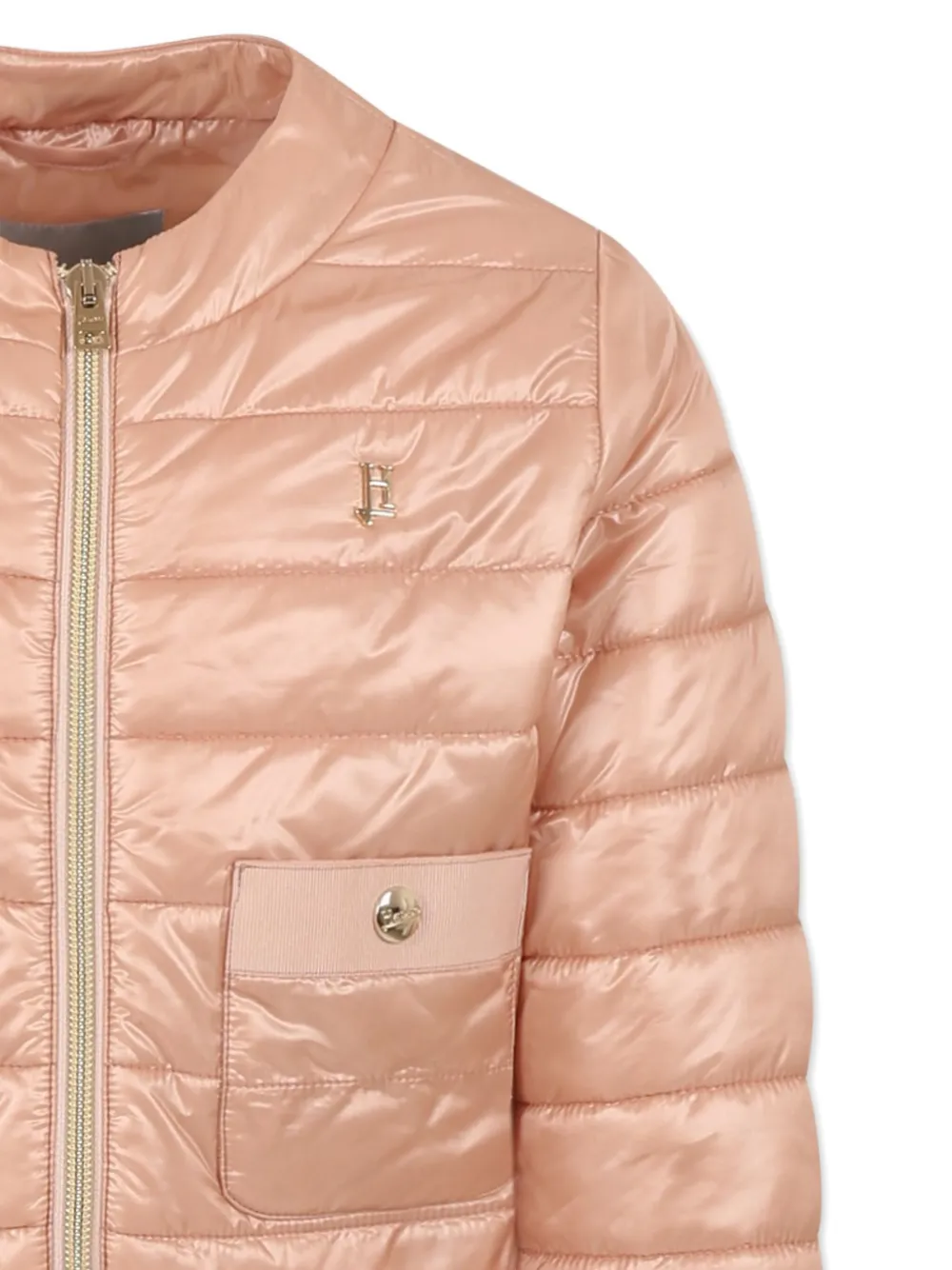 Herno Kids Bomberjack met rits Roze