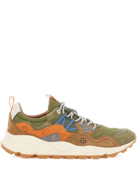 FLOWER MONTAIN Yamano 3 panelled sneakers