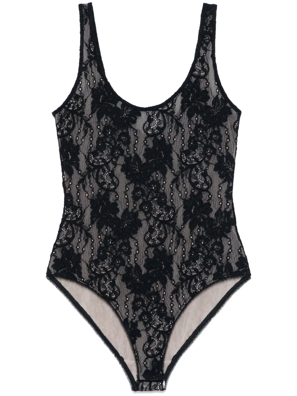 lace scoop bodysuit