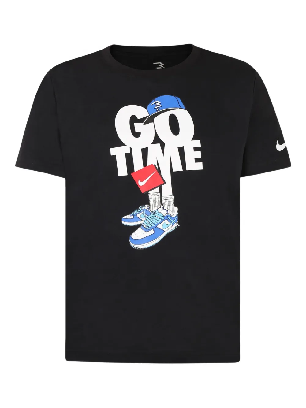 Nike Kids Go Time Tシャツ - ブラック Nike Kids Go Time Tシャツ - ブラック
