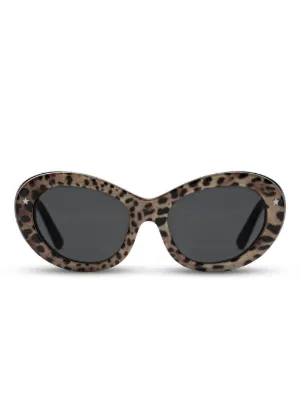 D&G バタフライサングラス Dolce & Gabbana Eyewear バタフライシェイプ サングラス | ゴールド
