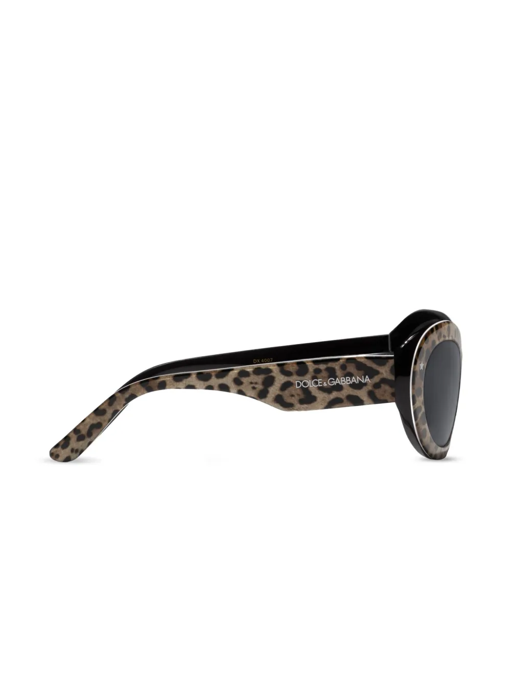 Dolce & Gabbana Eyewear Occhiali da sole cat-eye con stampa leopardata | Occhiali da sole | Image 3
