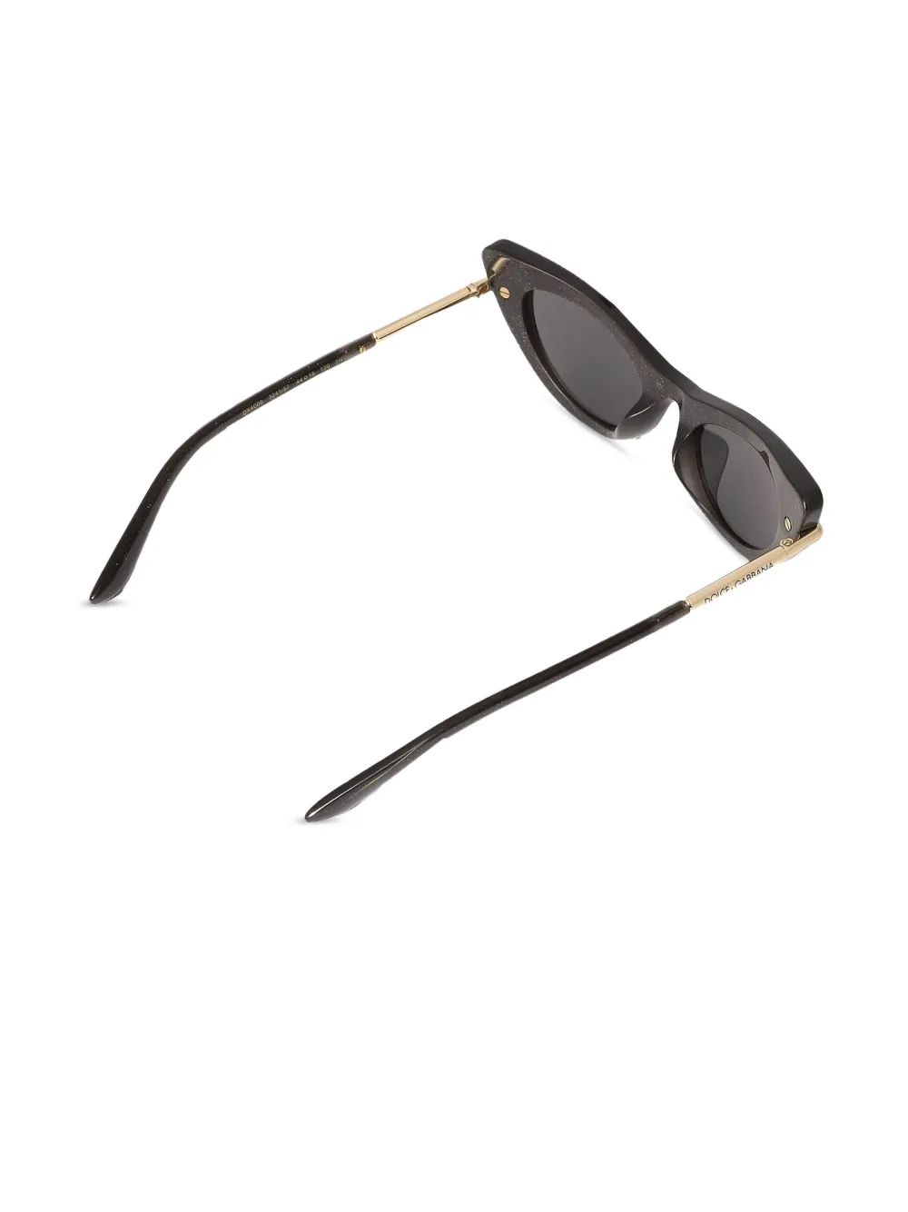 Dolce & Gabbana Eyewear Zonnebril met cat-eye montuur Zwart
