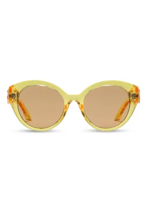 Dolce & Gabbana Eyewear バタフライシェイプ サングラス | ゴールド