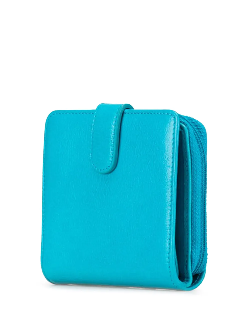 CHANEL Pre-Owned 2008-2009 CC Camellia Calfskin Zip Around Wallet small wallets | Image 2