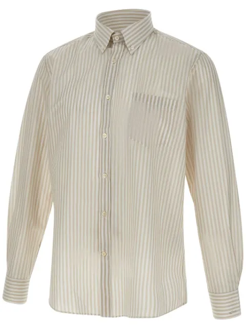 Paul & Shark striped button-up shirt