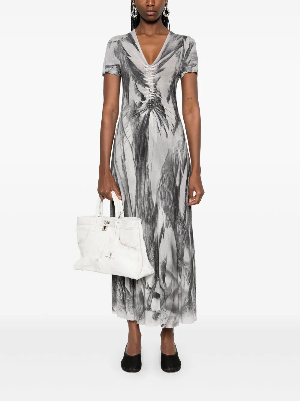 Avant Toi graphic-print midi dress | Day Dresses | Image 2
