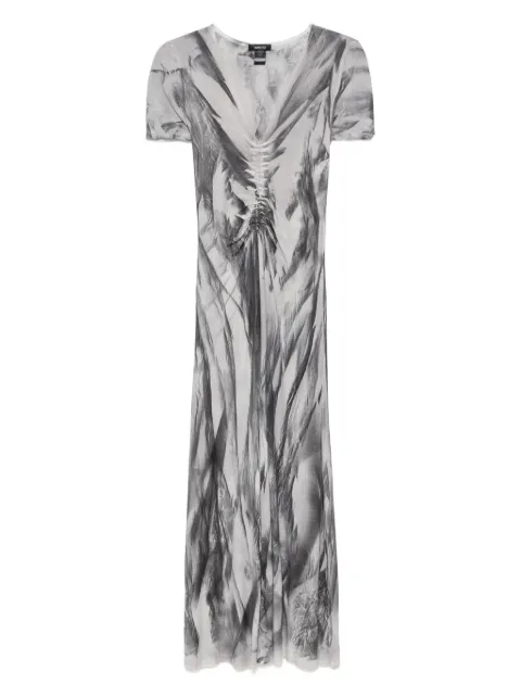 Avant Toi graphic-print midi dress