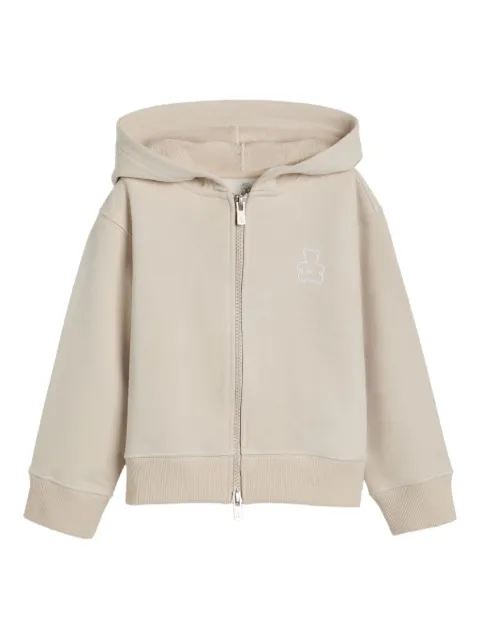 Brunello Cucinelli Kids هودي 'بيرني' بسحاب