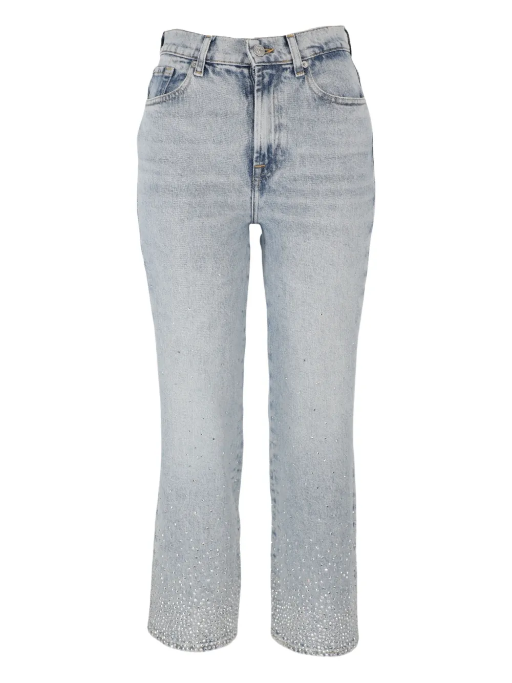 7 For All Mankind Jeans met kralen Blauw