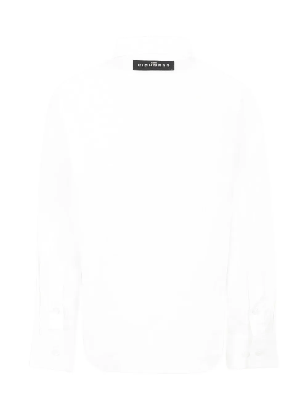John Richmond Junior Shirt met logoprint Wit