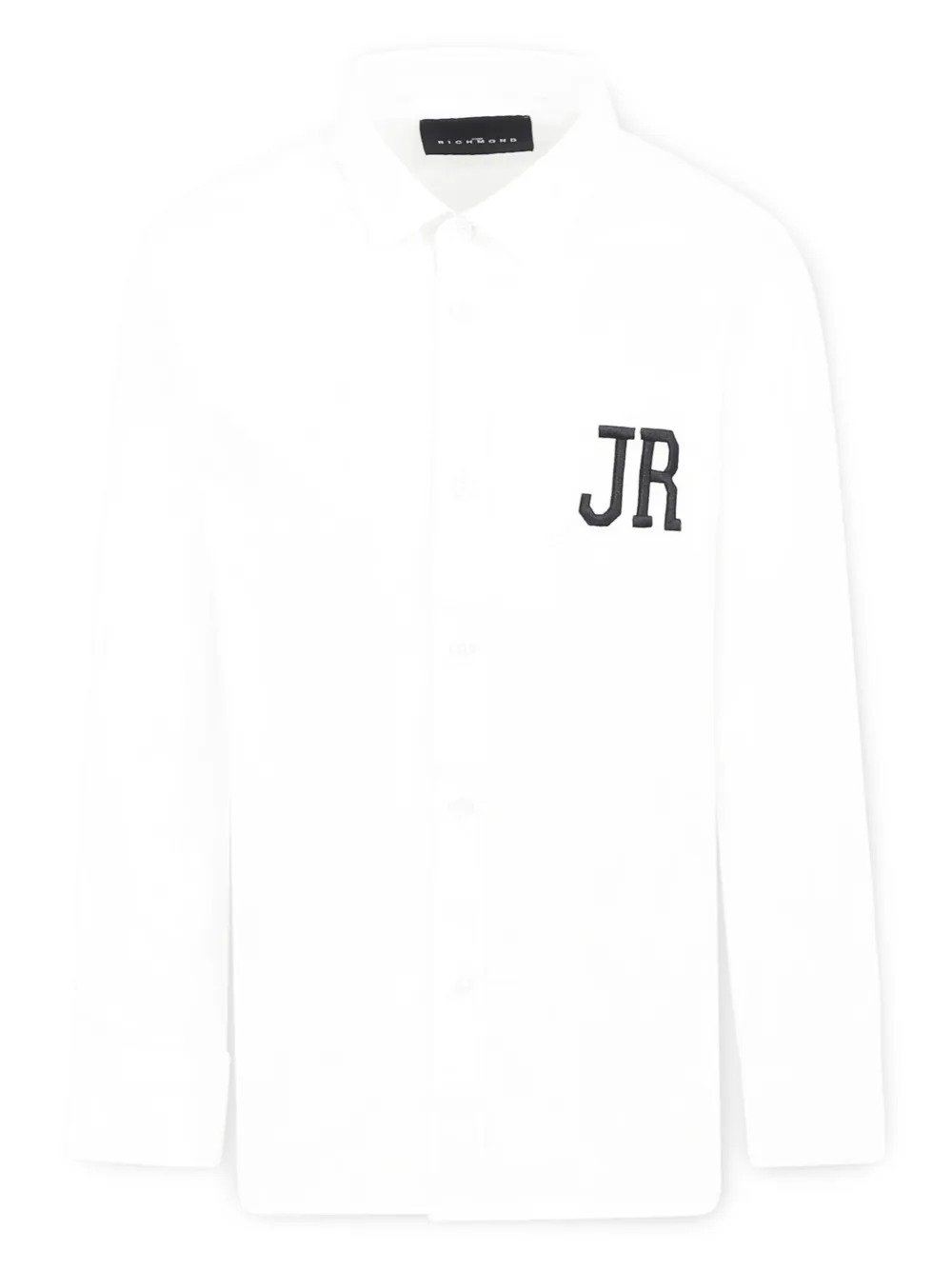 John Richmond Junior Shirt met logoprint Wit