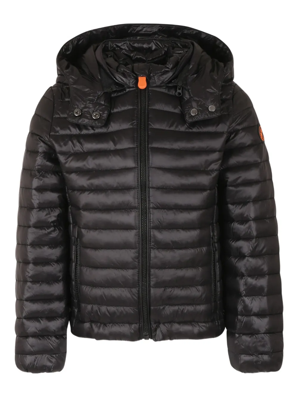Save The Duck Kids chamarra capitonada con capucha | negro | Image 1