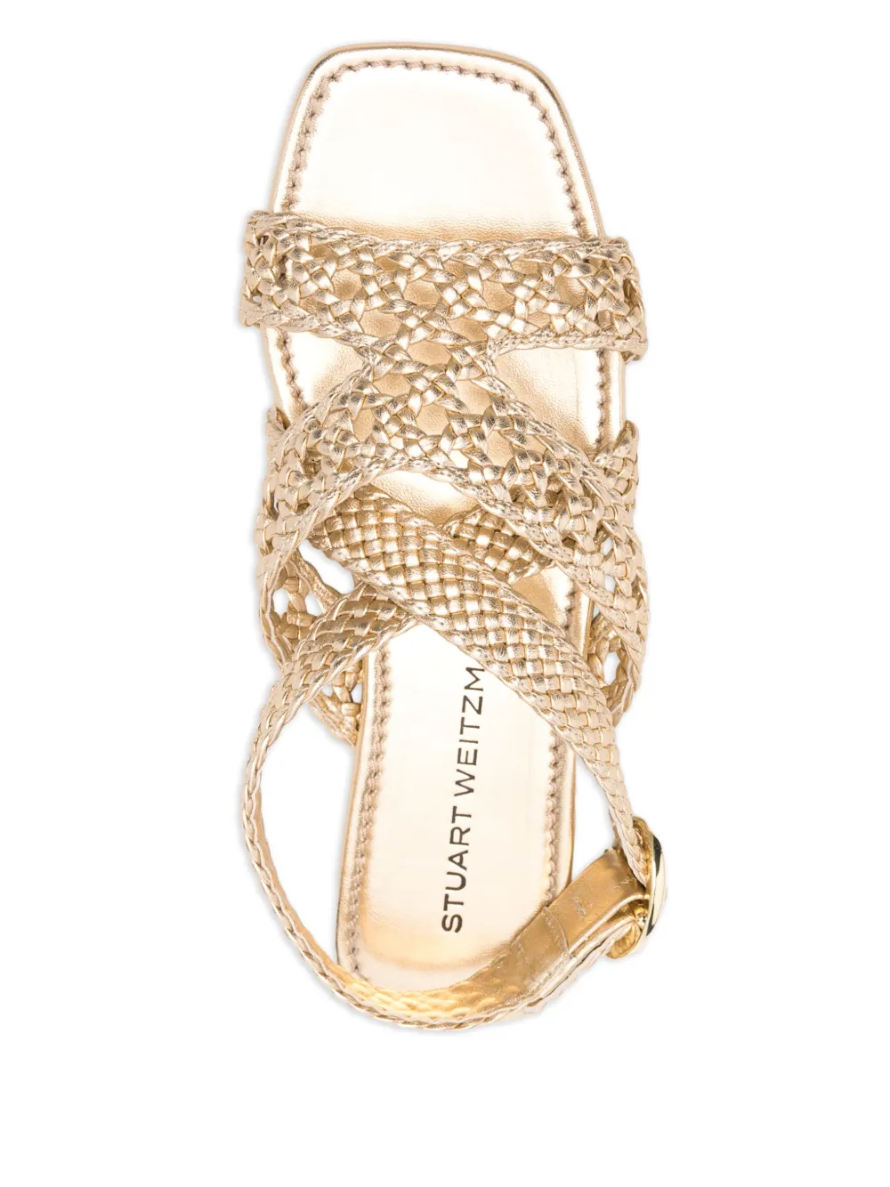 Stuart Weitzman Thea sandals Gold