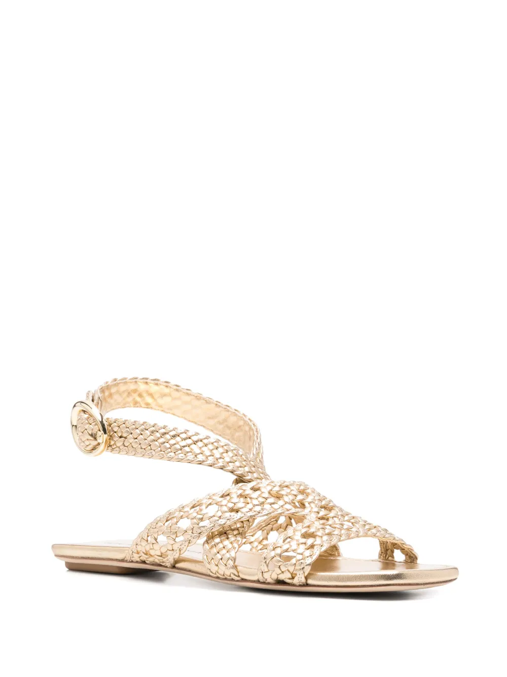 Stuart Weitzman Thea sandals Gold