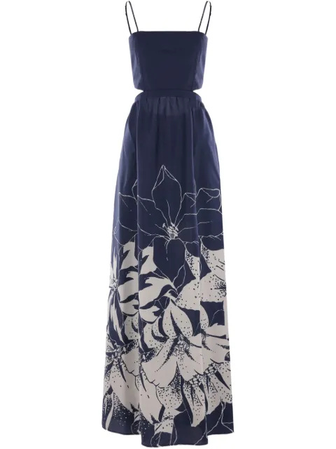 Raquel Diniz vestido largo New Bali