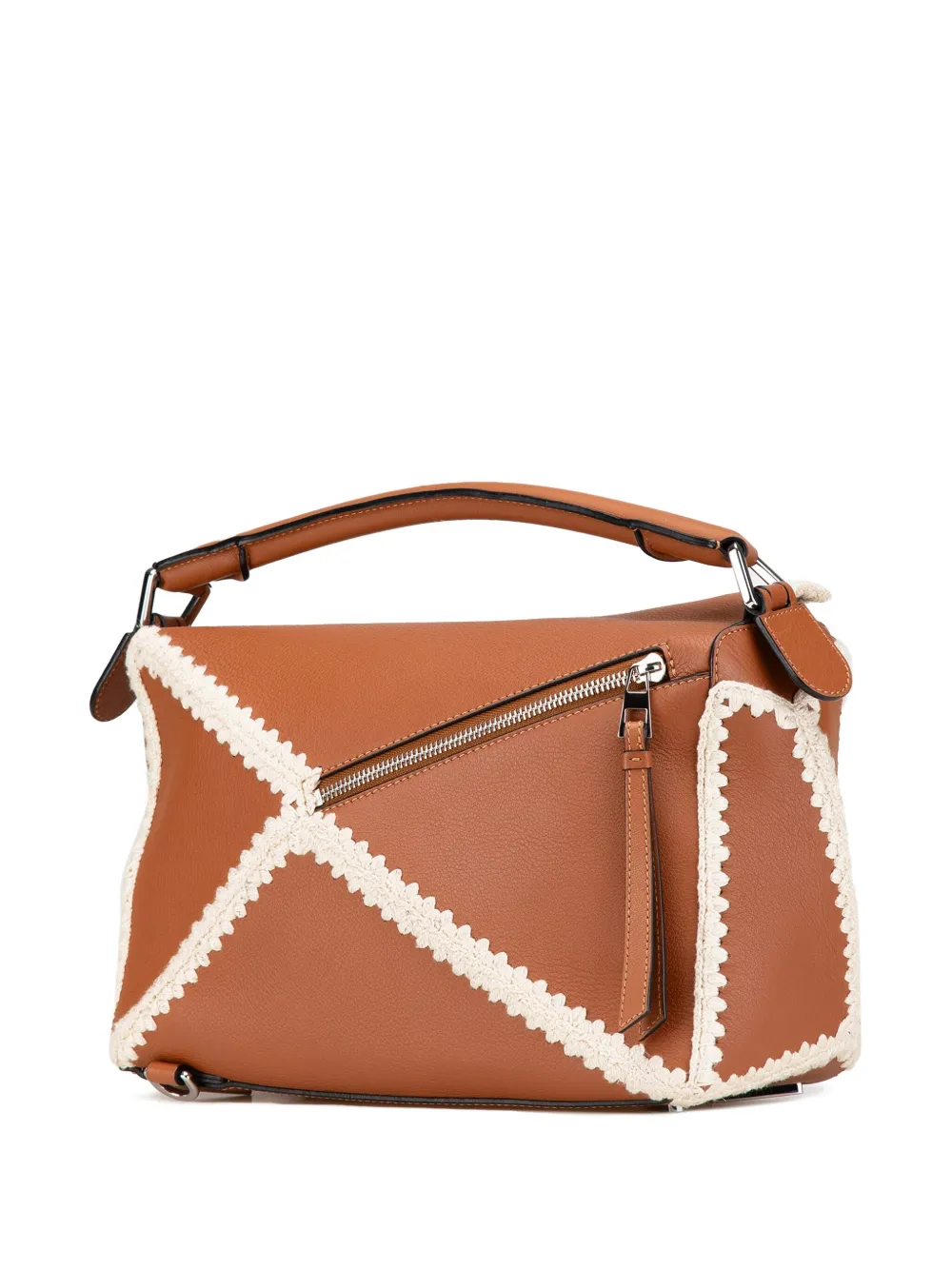 Loewe Pre-Owned sac à main Puzzle médium en cuir de veau à bords en crochet (2019) | Pre-owned | Image 2