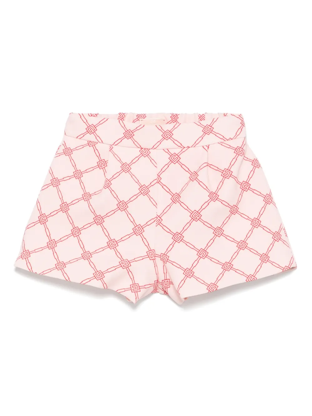 Elisabetta Franchi La Mia Bambina Shorts met logoprint Roze