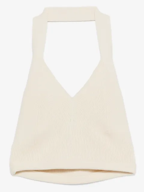 WARDROBE.NYC cotton halterneck top