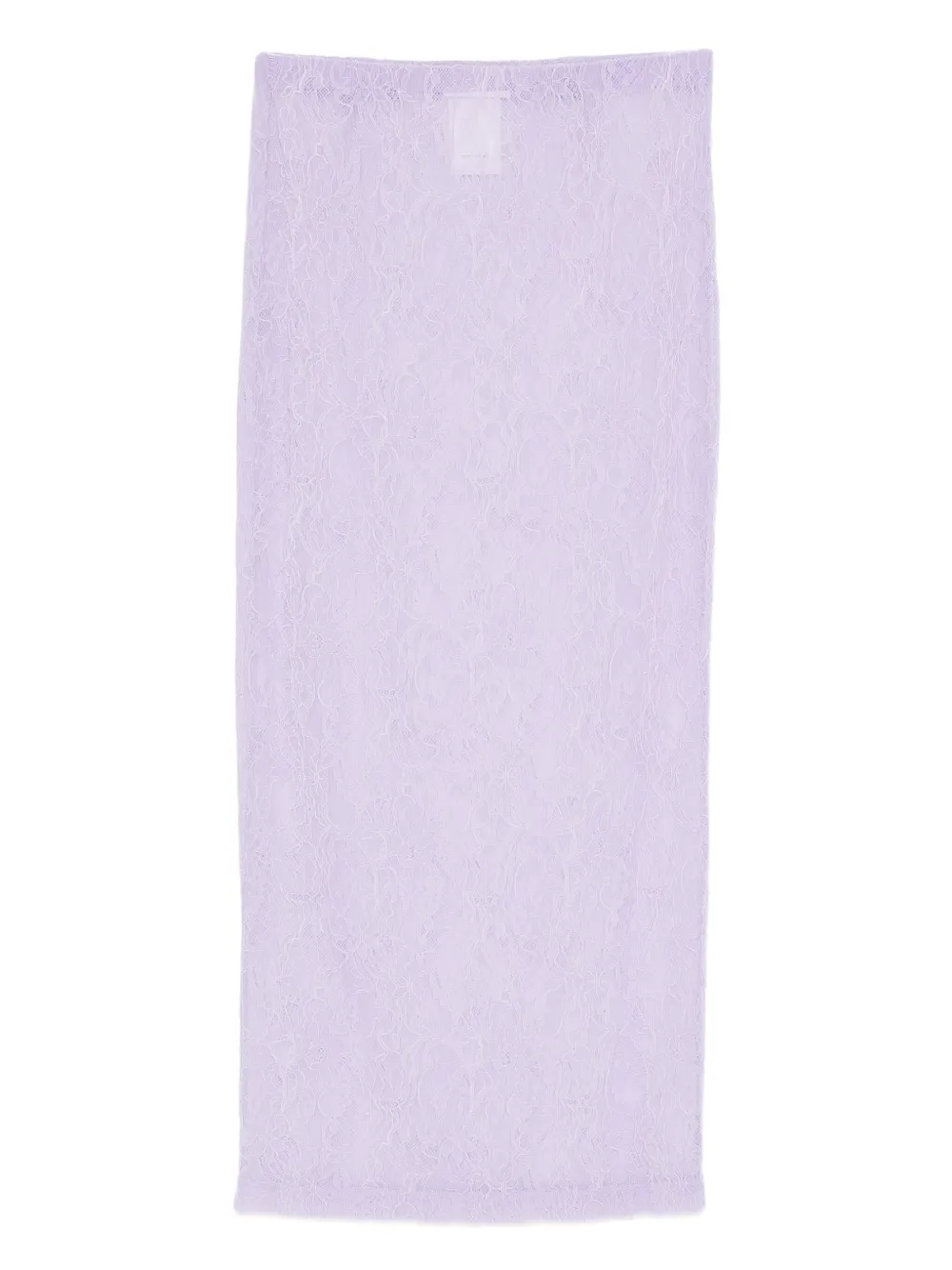 WARDROBE.NYC lace tube midi skirt | Purple | Image 1