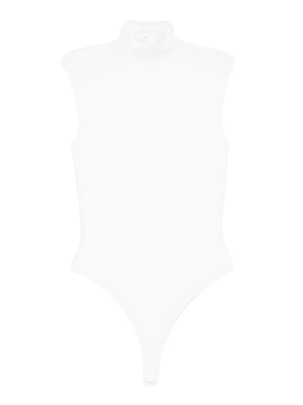 WARDROBE.NYC x RHW high-neck sleeveless bodysuit | White | Image 1