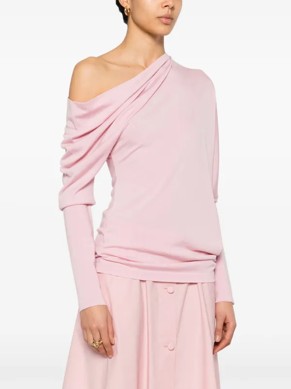 2025人気の Moschino Asymmetric Top | Pink | FARFETCH トップス