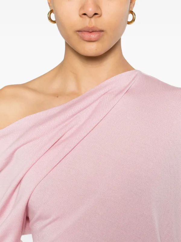 Moschino Asymmetric Top | Pink | FARFETCH