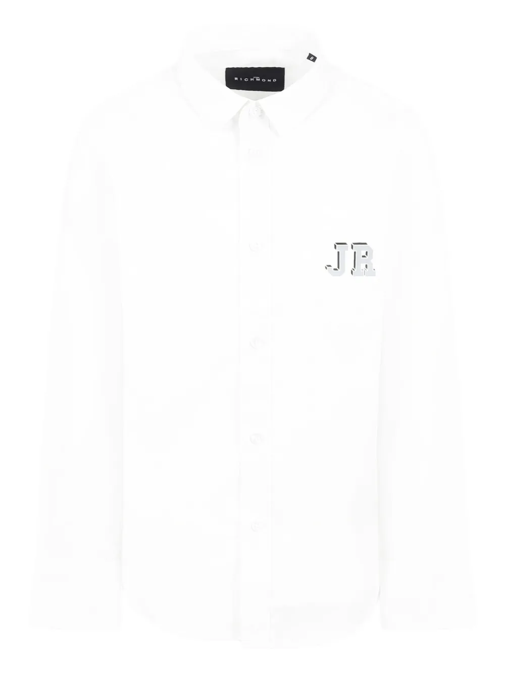 John Richmond Junior Katoenen shirt Wit