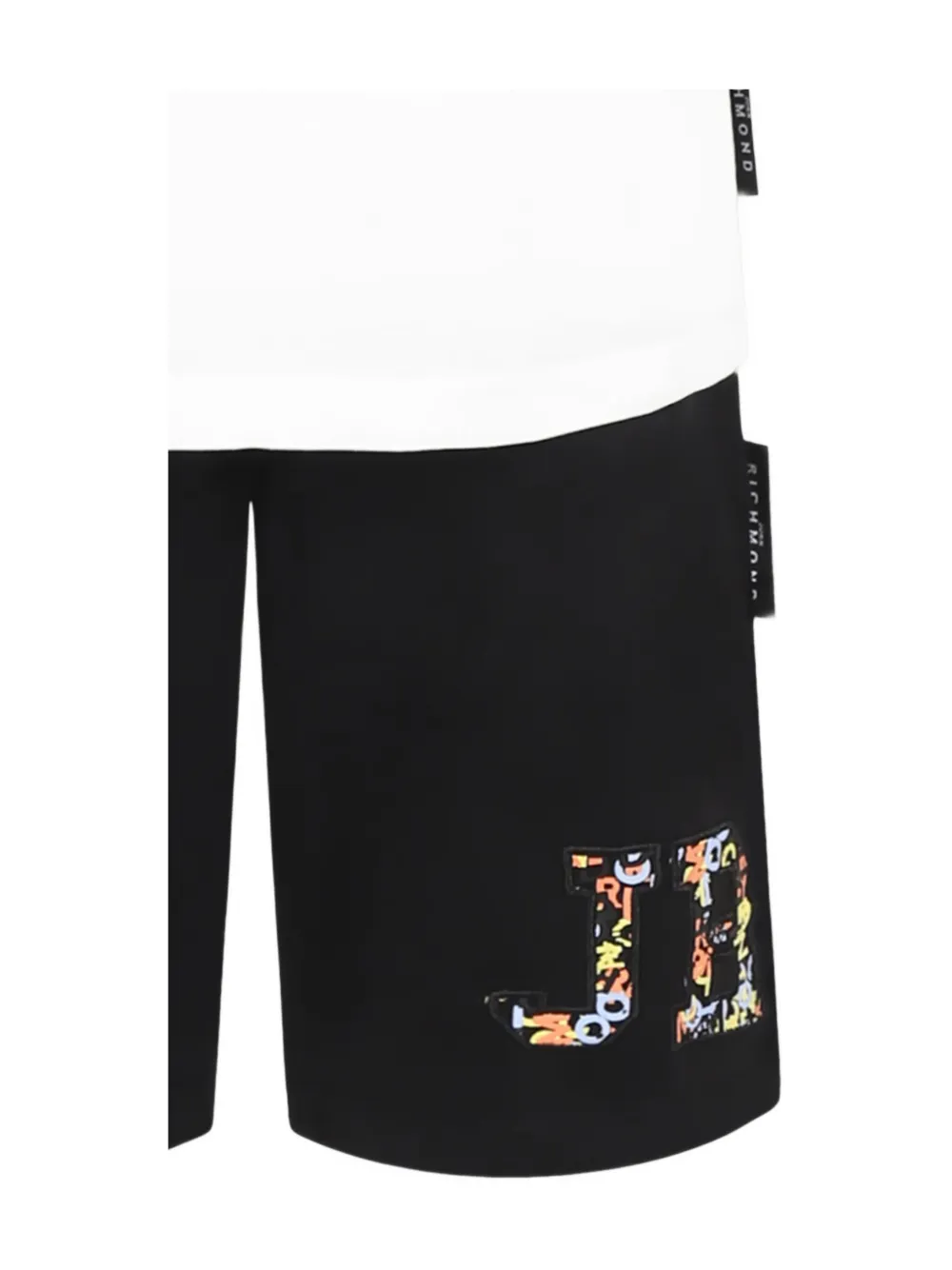 John Richmond Junior Top en shorts Wit