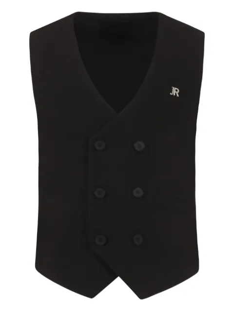 John Richmond Junior logo-appliqué waistcoat 
