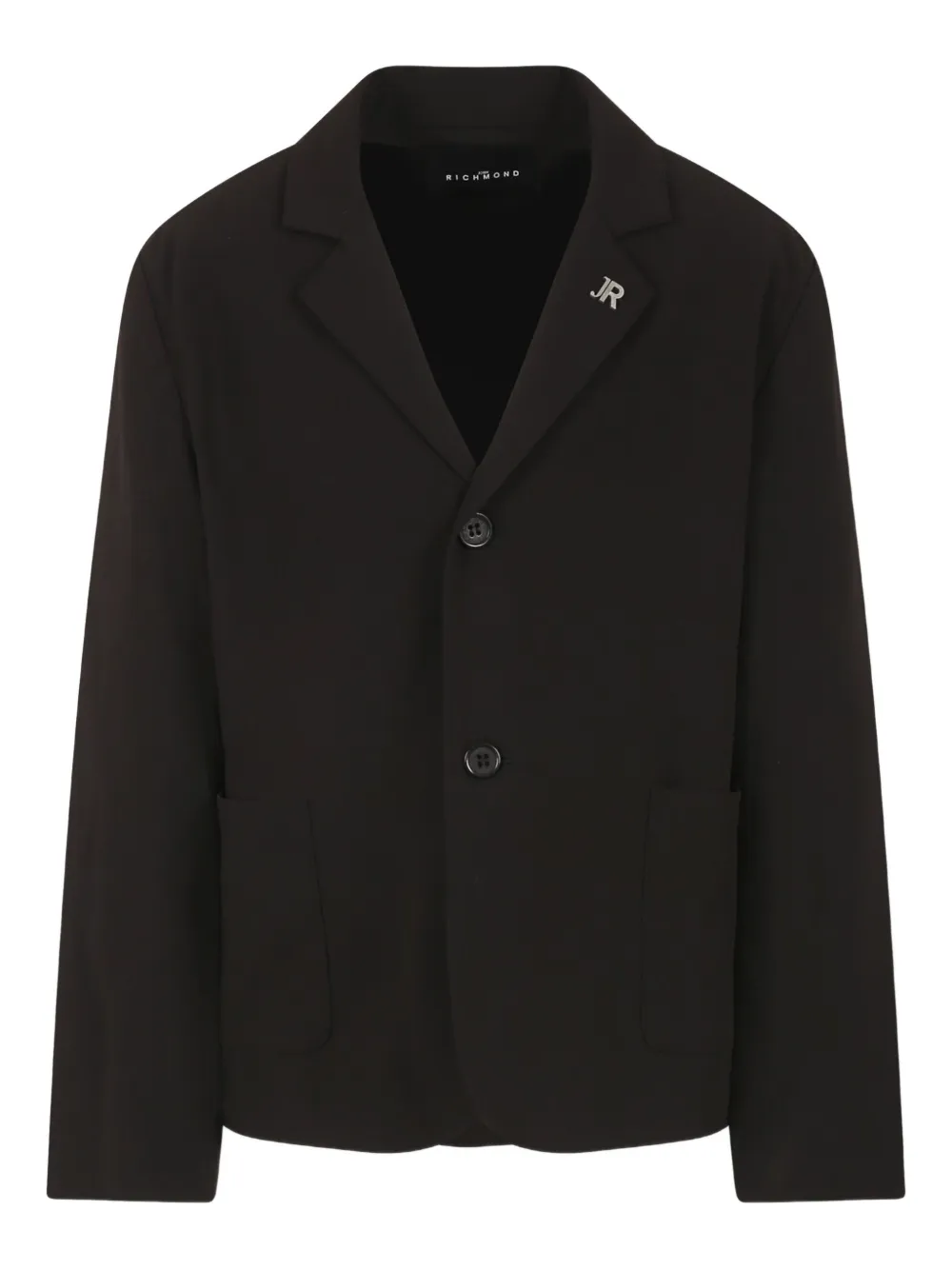 John Richmond Junior Blazer met enkele rij knopen Zwart