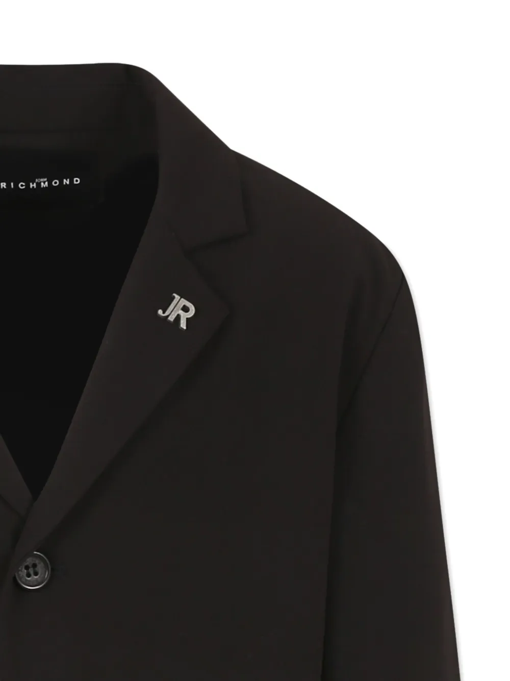 John Richmond Junior Blazer met enkele rij knopen Zwart