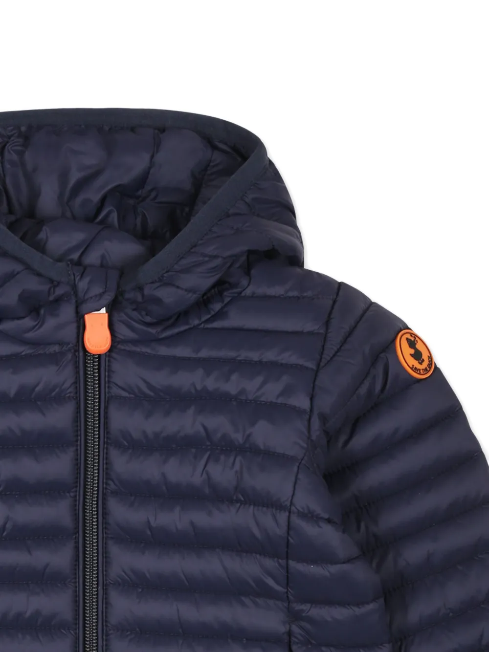 Save The Duck Kids Gewatteerd jack Blauw