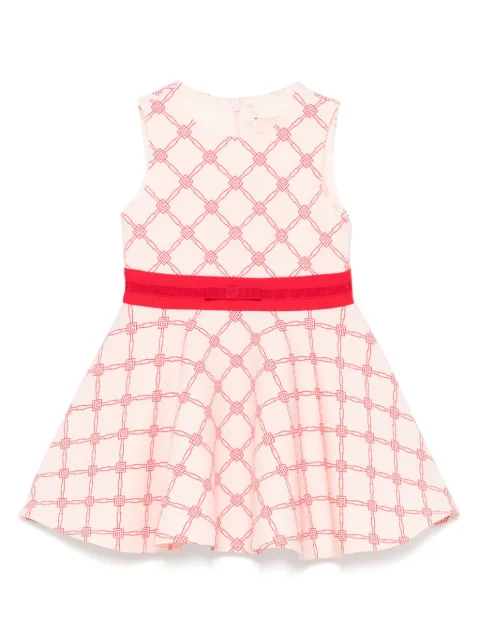 Elisabetta Franchi La Mia Bambina vestido con logo estampado